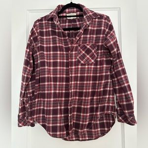 Current Elliot size 0 flannel top
